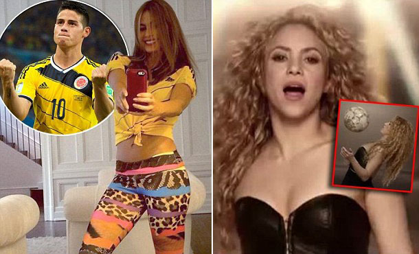 Shakira dan Sofia Vergara Senang Kolombia Lolos ke Perempat Final